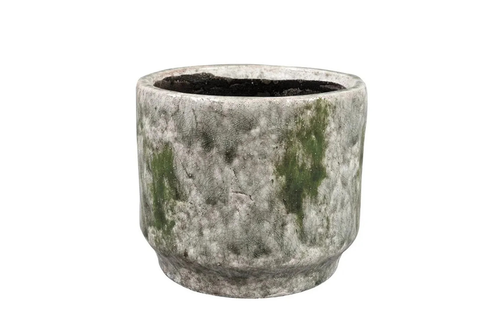 Pot Julian Moss Green W14cm