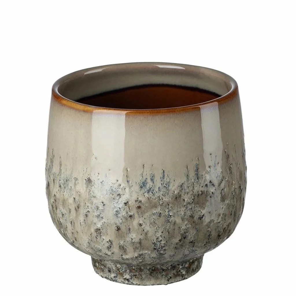 Elegant Ceramic Textured Planter