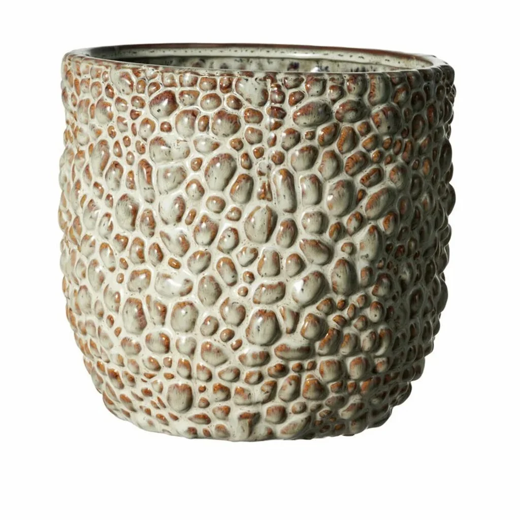 Textured Ceramic Planter