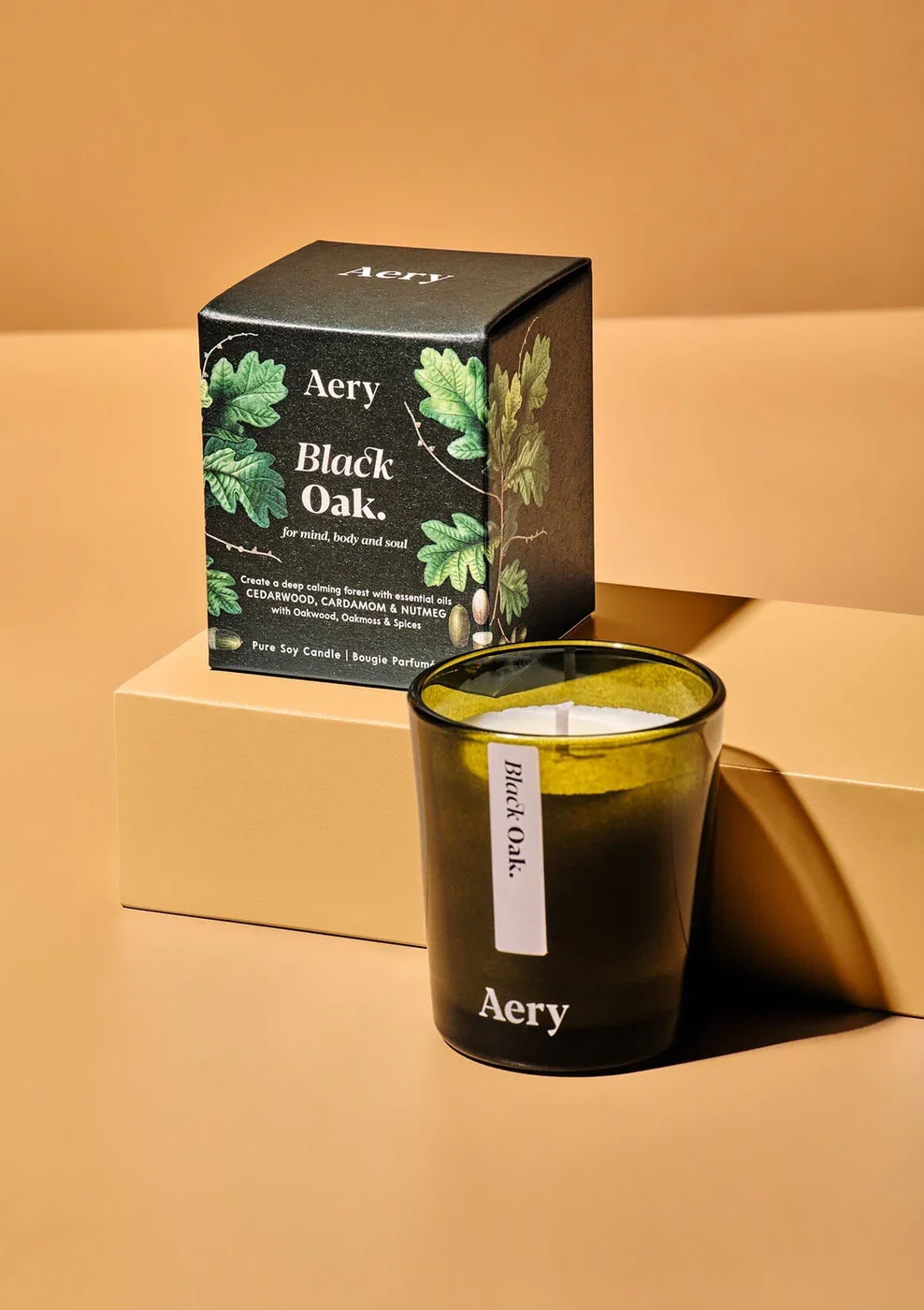 Black Oak Soy Candle