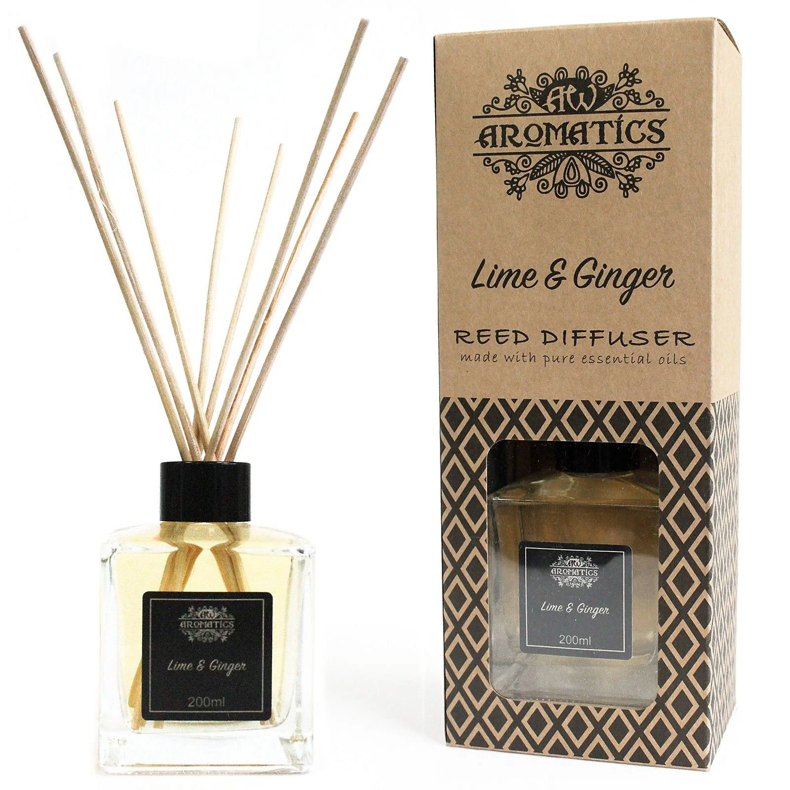 Aromatica Reed Diffuser 200ml lime.jpg