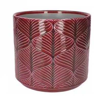 Gisela+Graham+Wavy+Pot+1 red.jpg