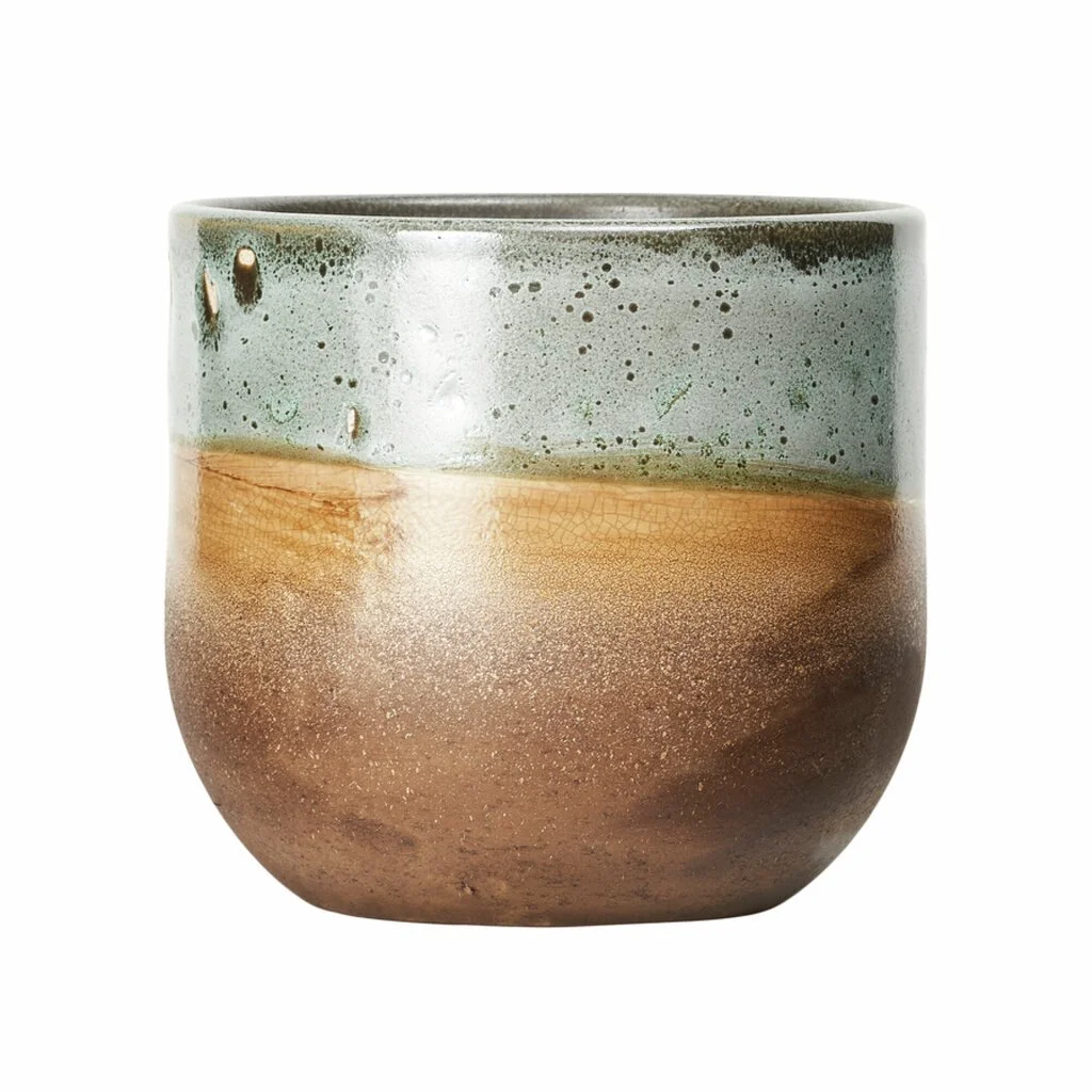 Gradient Elegance Ceramic Planter