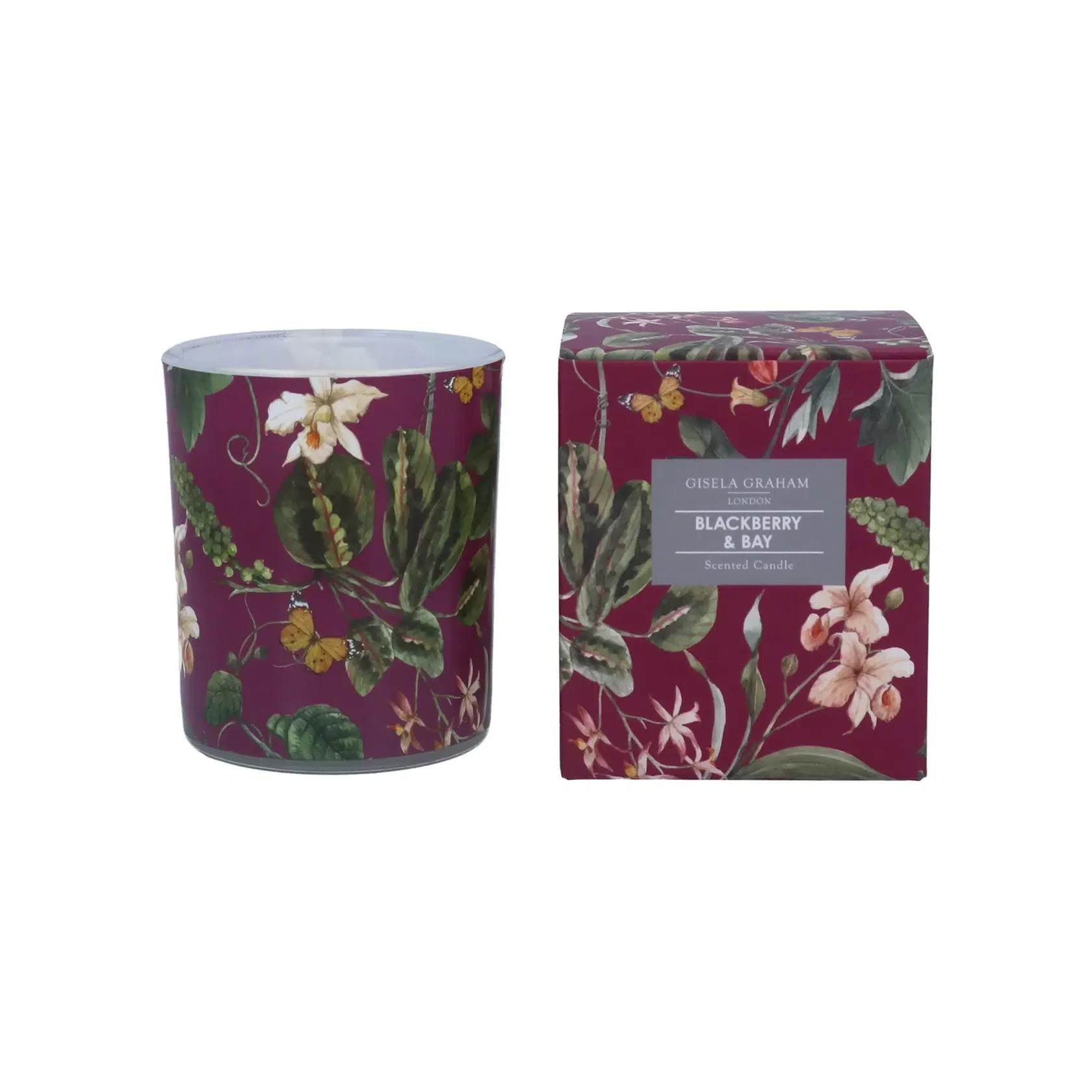 Gisela Graham Boxed Scented Candle blackberry.webp