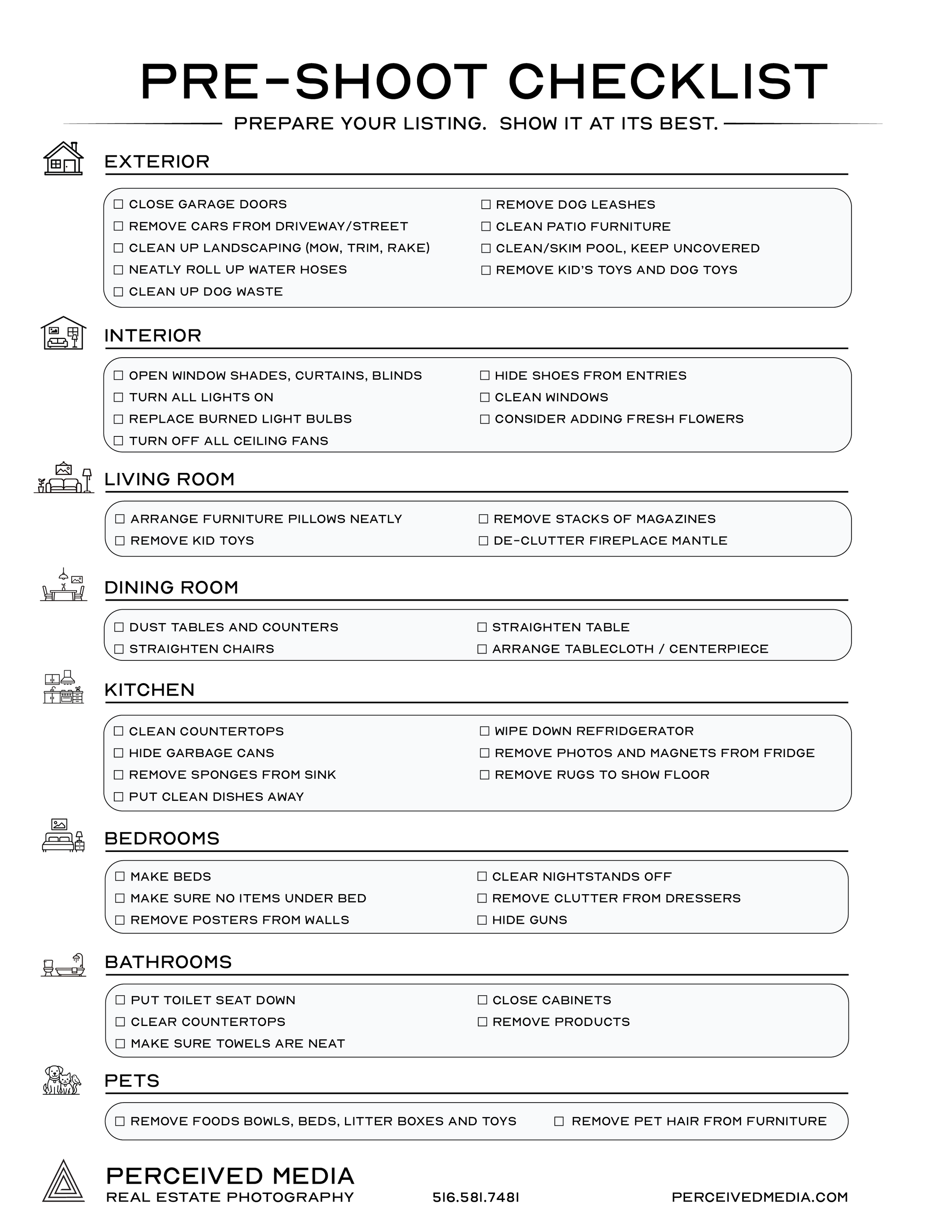 Real Estate Photography Pre-Shoot Checklist Perceived Media.png