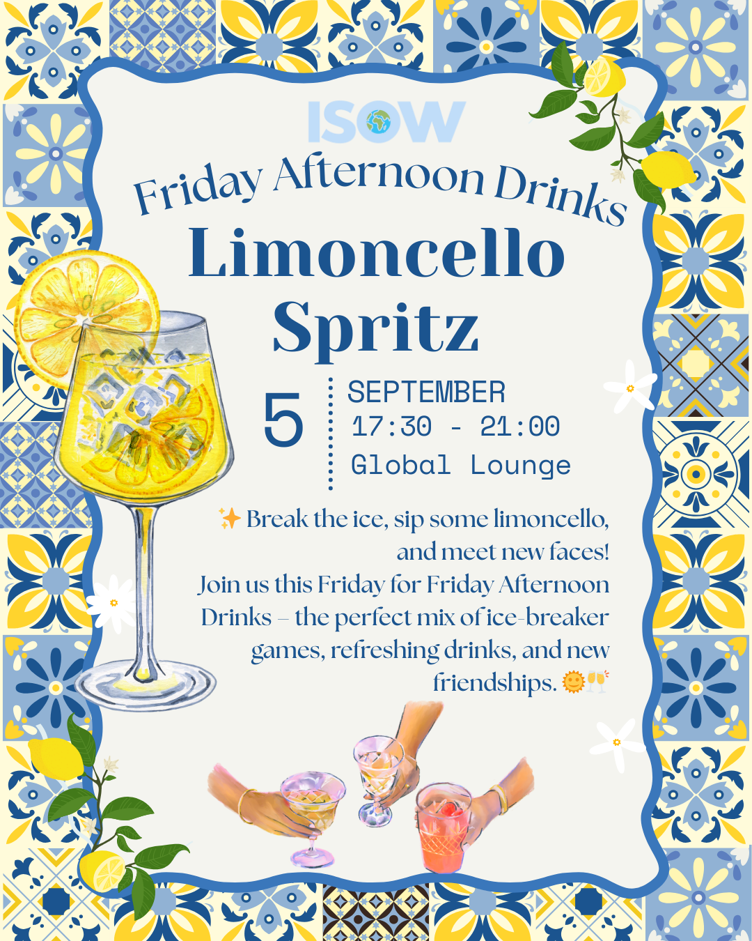 Friday Afternoon Drinks