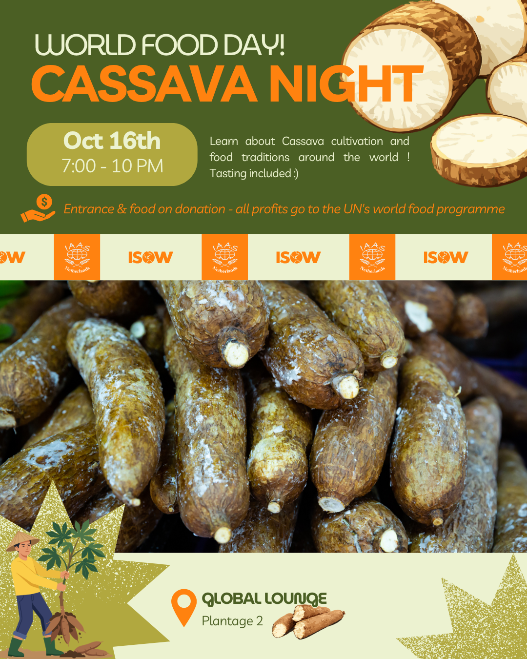Cassava night with IAAS