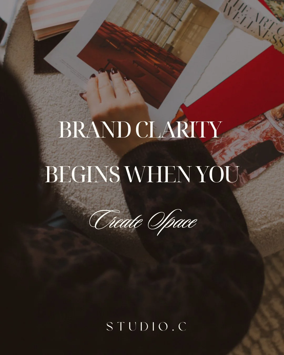 Create Space | The brand development workshop ☁️⁠
⁠
Blending soulful reflection with expert brand strategy, Create Space is a brand development workshop designed for female business owners seeking reconnection and a clear sense of direction.⁠
⁠
Comme