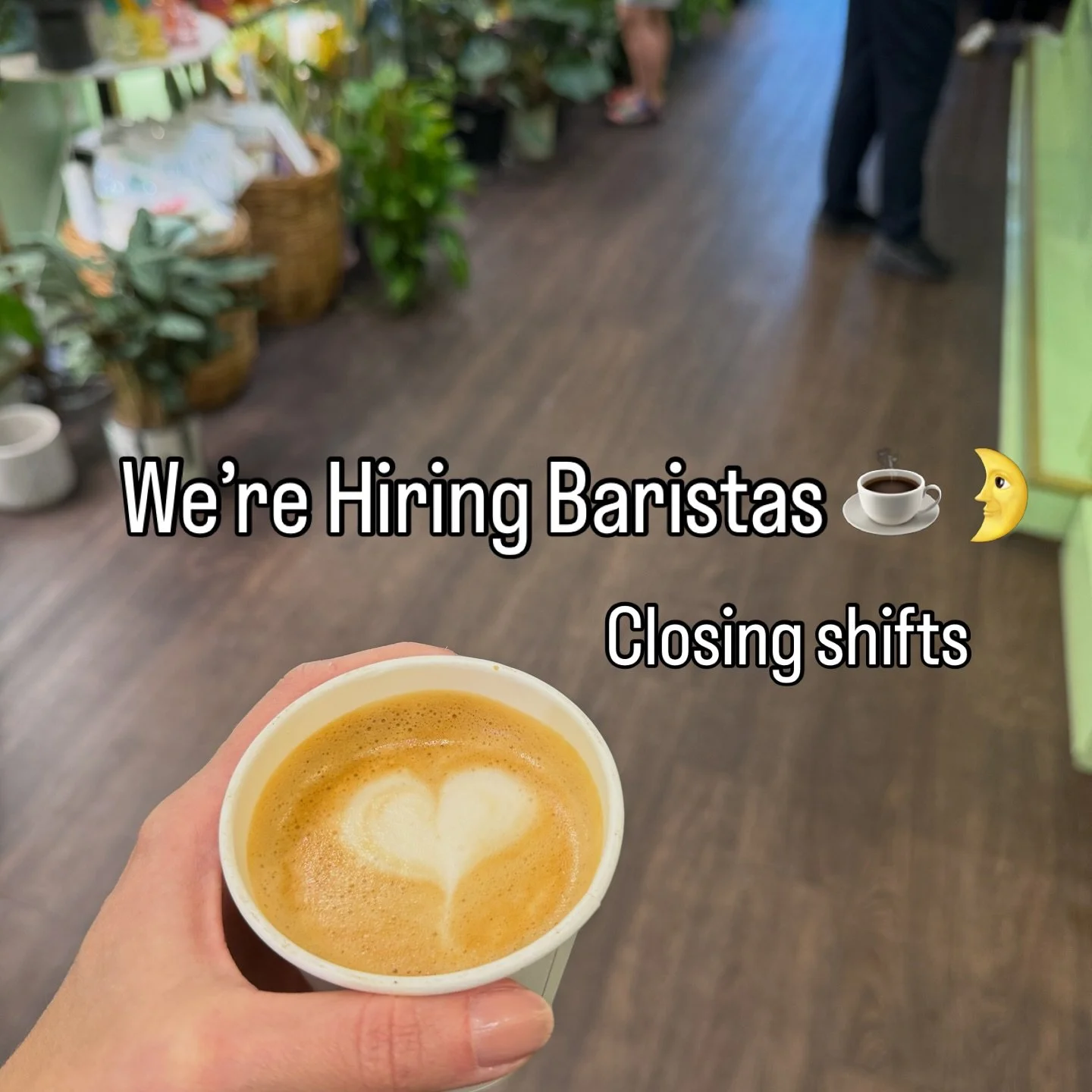 We&rsquo;re hiring baristas for closing shifts at The Ground ☕🌙

Our evenings are busy, this role is for someone who can stay focused through a rush and still close clean, organized, and ready for the next day.

Looking for: &bull; High-volume caf&e