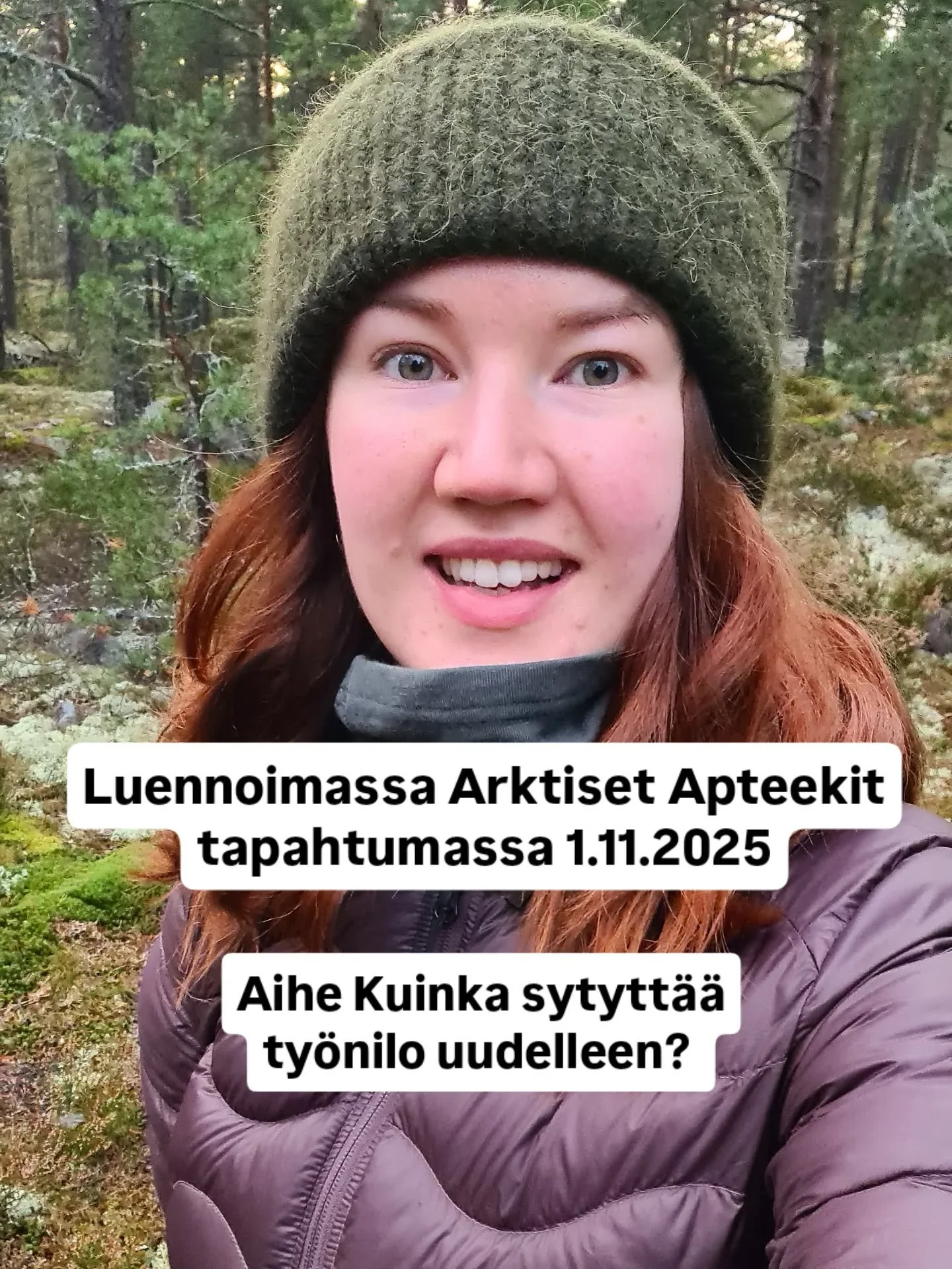 Nähdäänkö ensi viikolla Arktiset Apteekit tapahtumassa Kemijärvellä? 😊 Olen siellä luennoimassa aiheella Kuinka sytyttää työnilo uudelleen?
#kemijärvi #arktisetapteekit