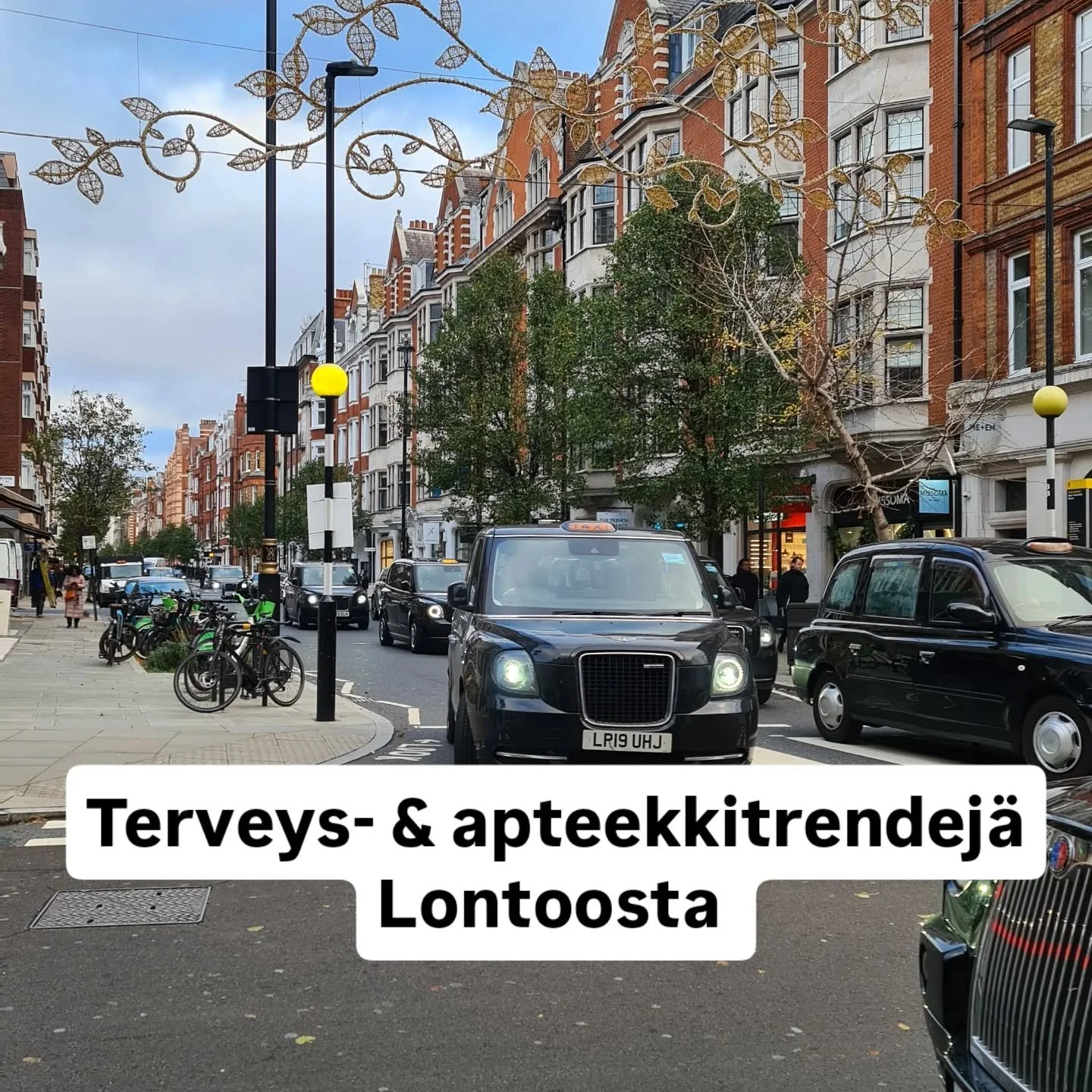 Kurkista kanssani Lontoon apteekkitrendeihin 💚

#apteekki