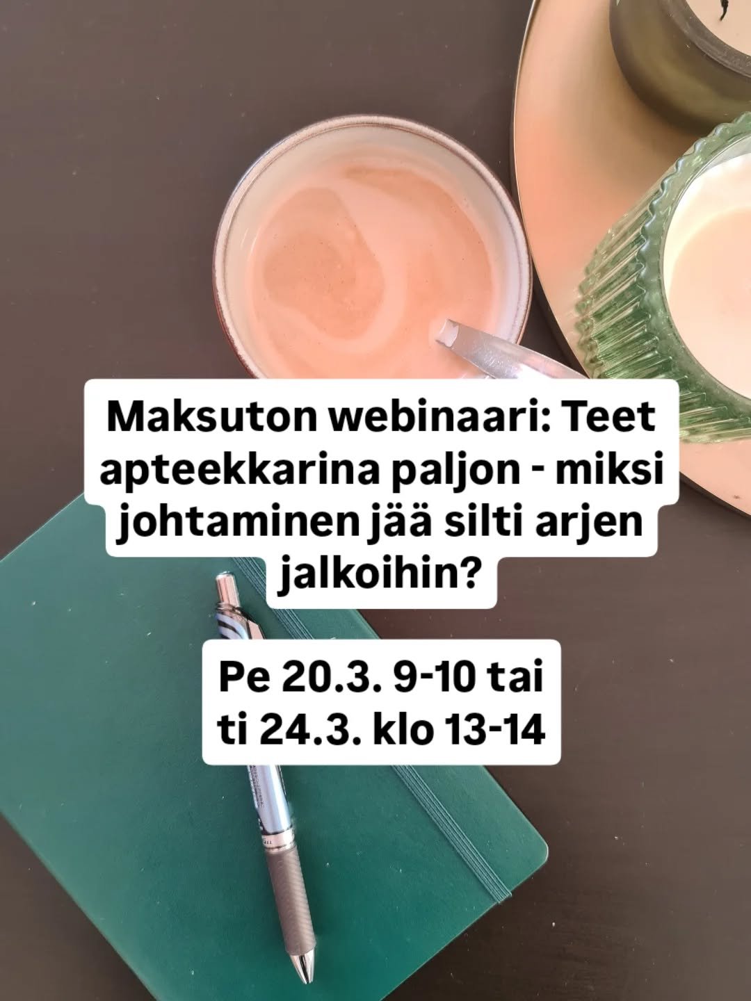 Hei apteekkari, onko sulle k&auml;ynyt joskus n&auml;in?
&bull; P&auml;iv&auml;n aikana hoitaa kymmeni&auml; asioita
&bull; K&auml;y auttamassa hetken asiakaspalvelussa
&bull; Luet s&auml;hk&ouml;posteja, teet raportteja, katsot talousasioita
&bull; 