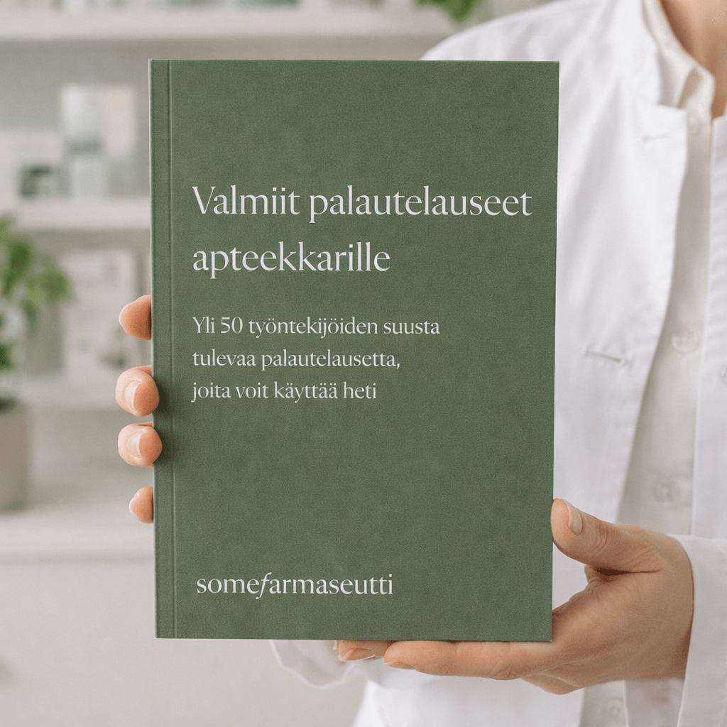 Valmiit palautelauseet apteekkarille