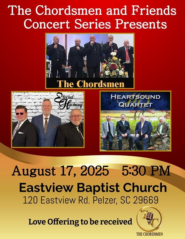 The Chordsmen and Friends With Eternal Harmony And Heartsound Quartet