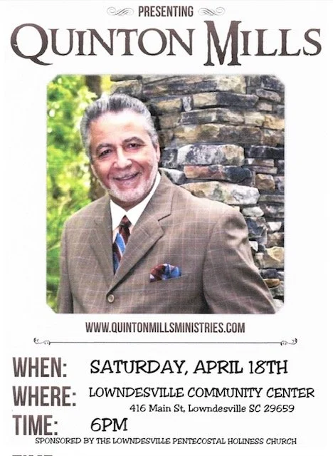 Quinton Mills in Concert