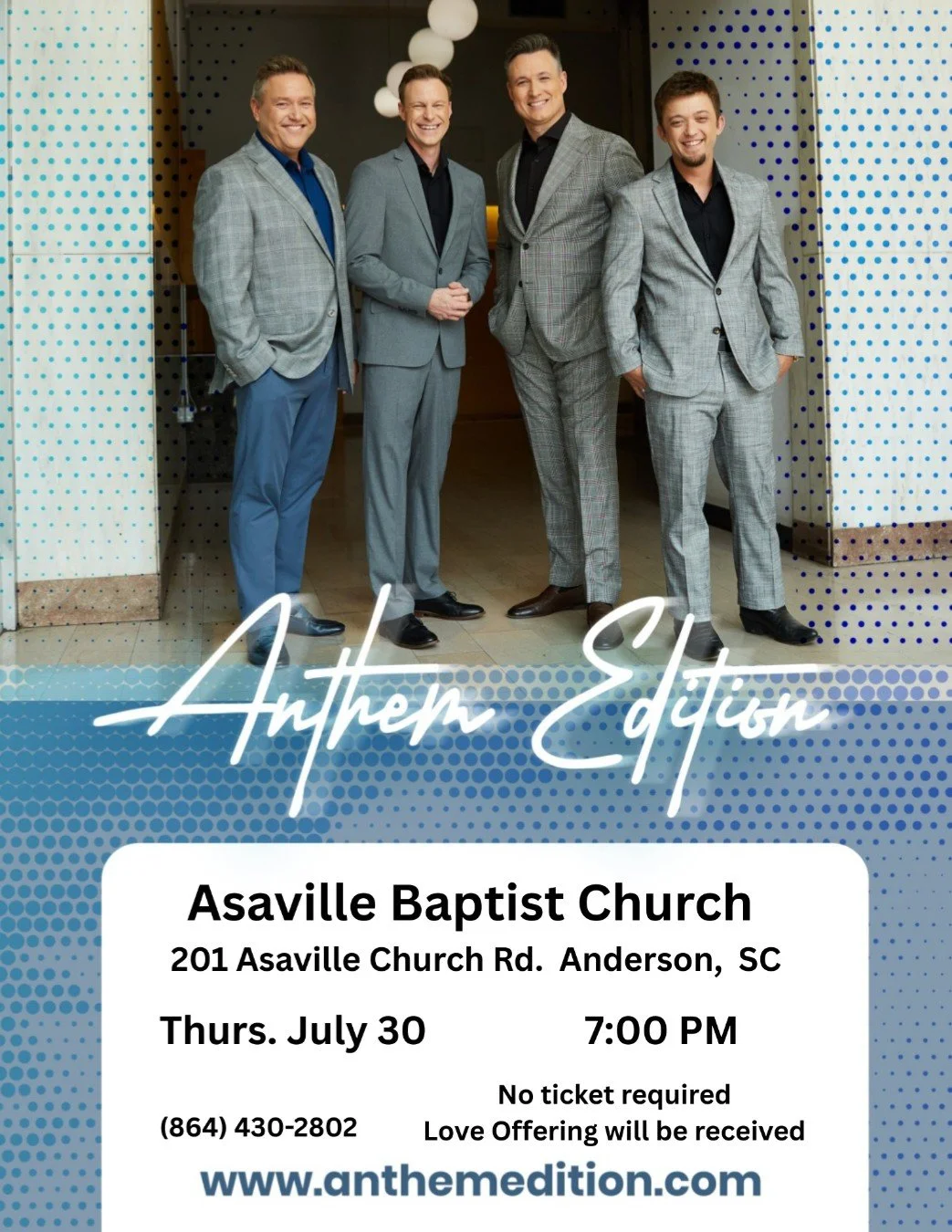 Anthem Edition in Concert