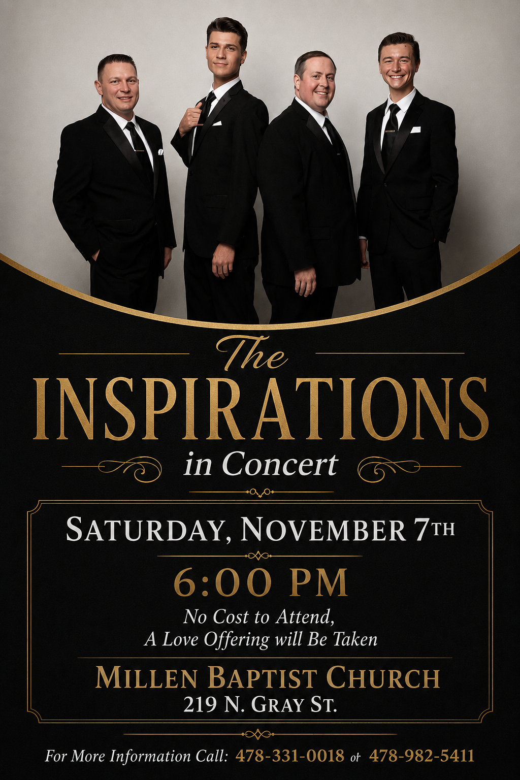 The Inspirations in Concert