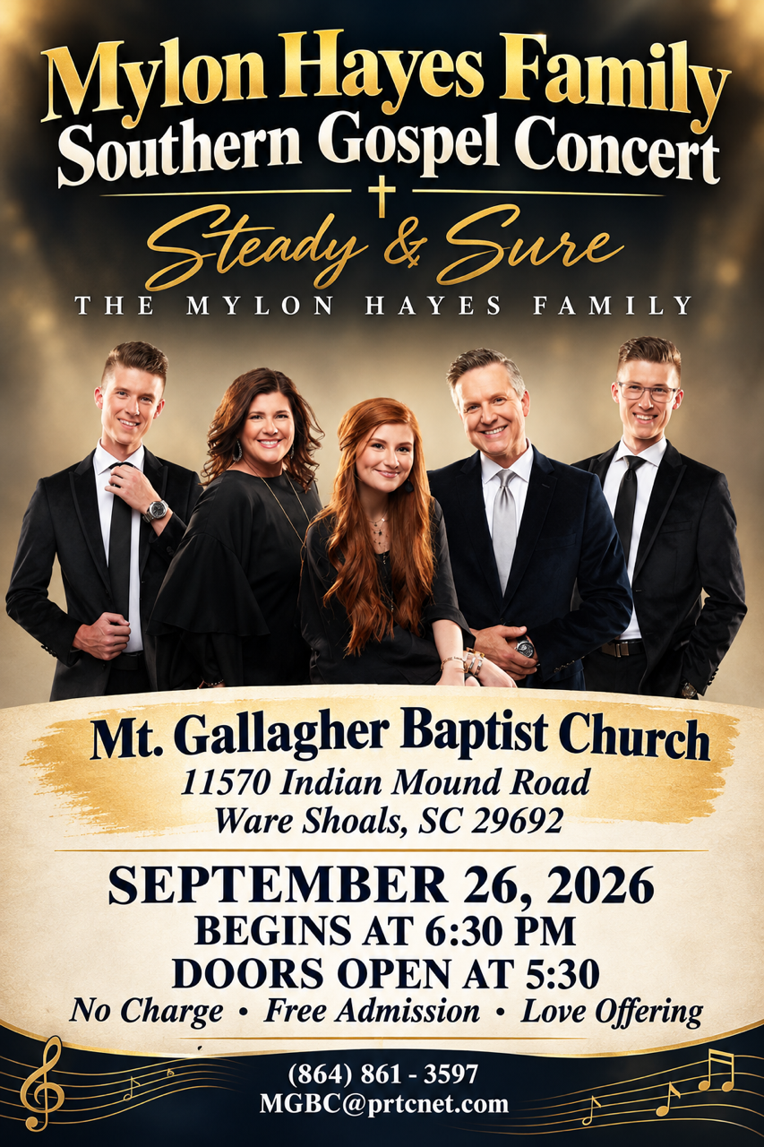 The Mylon Hayes Family in Concert