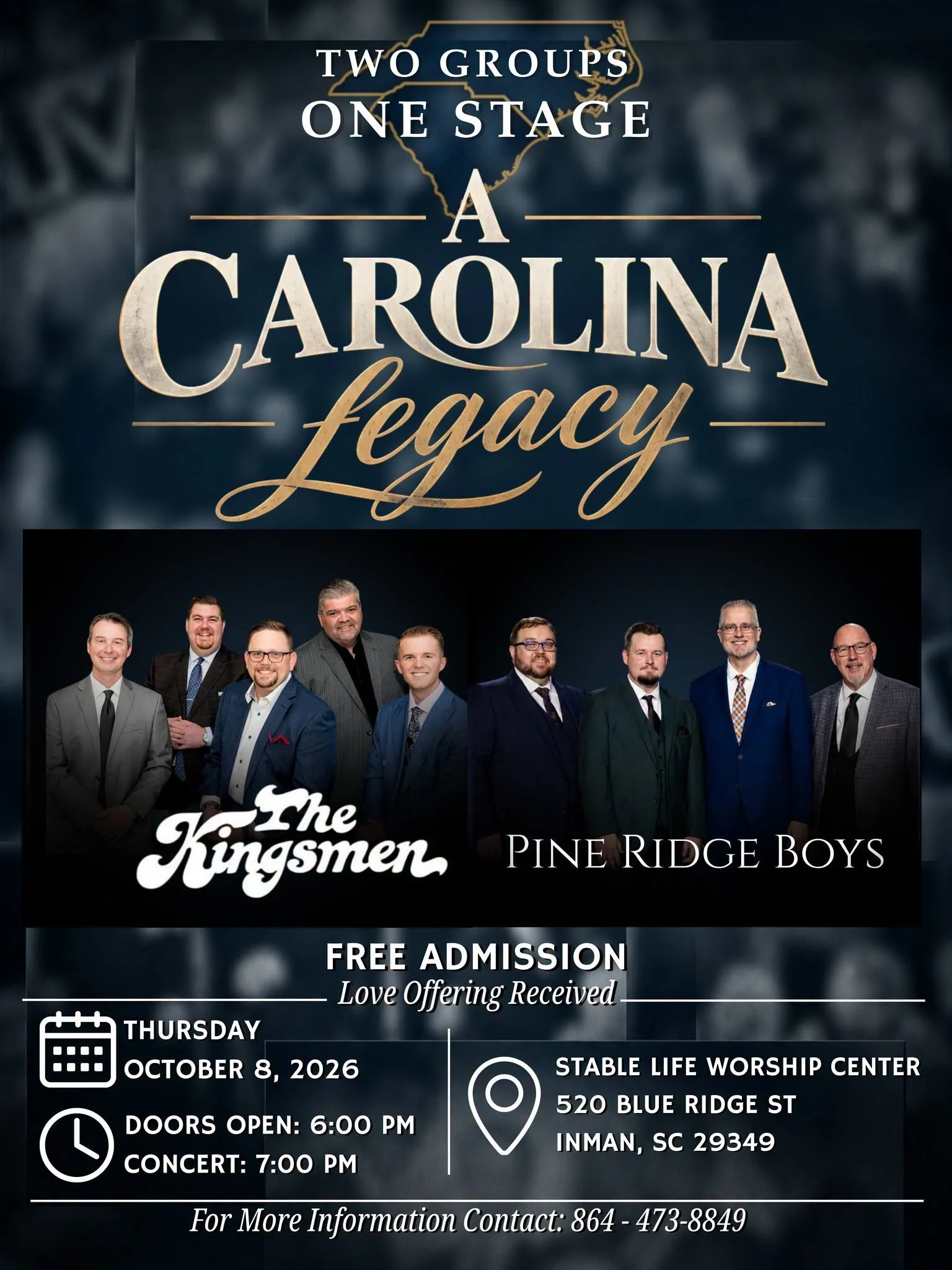 A Carolina Legacy: Featuring The Kingsmen and The Pine Ridge Boys
