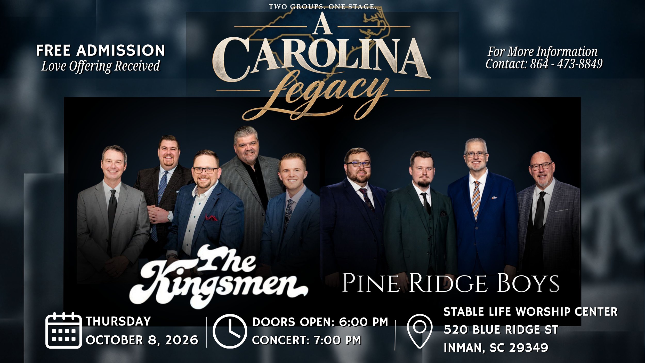 A Carolina Legacy: Featuring The Kingsmen and The Pine Ridge Boys