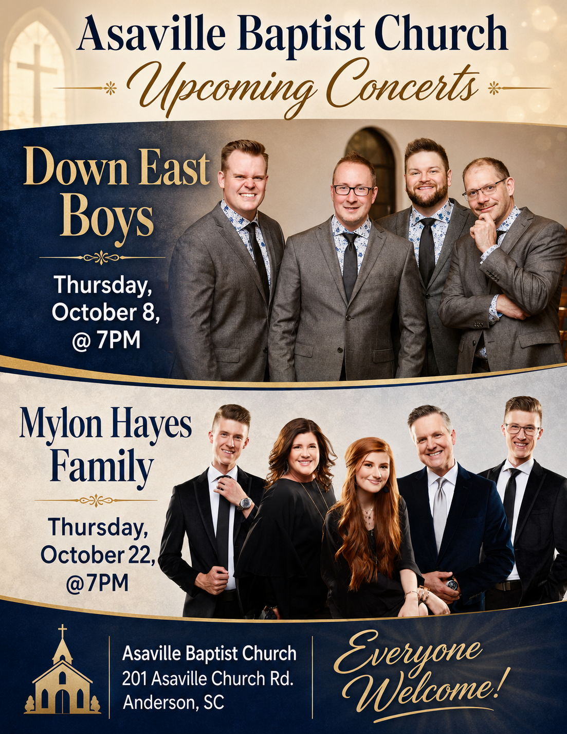 Down East Boys in Concert
