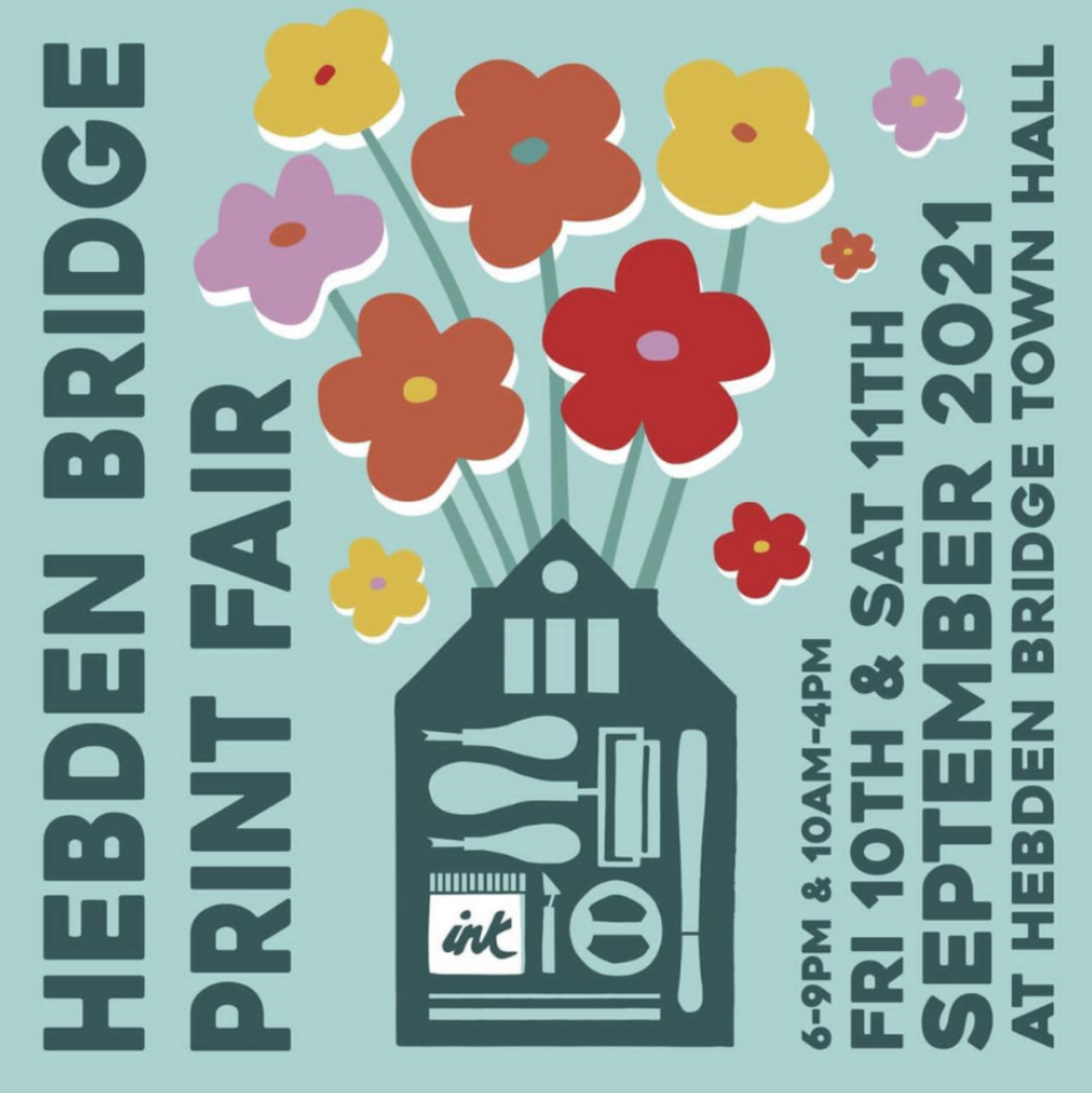 Hebden Bridge Print Fair - 10th/11th September 2021