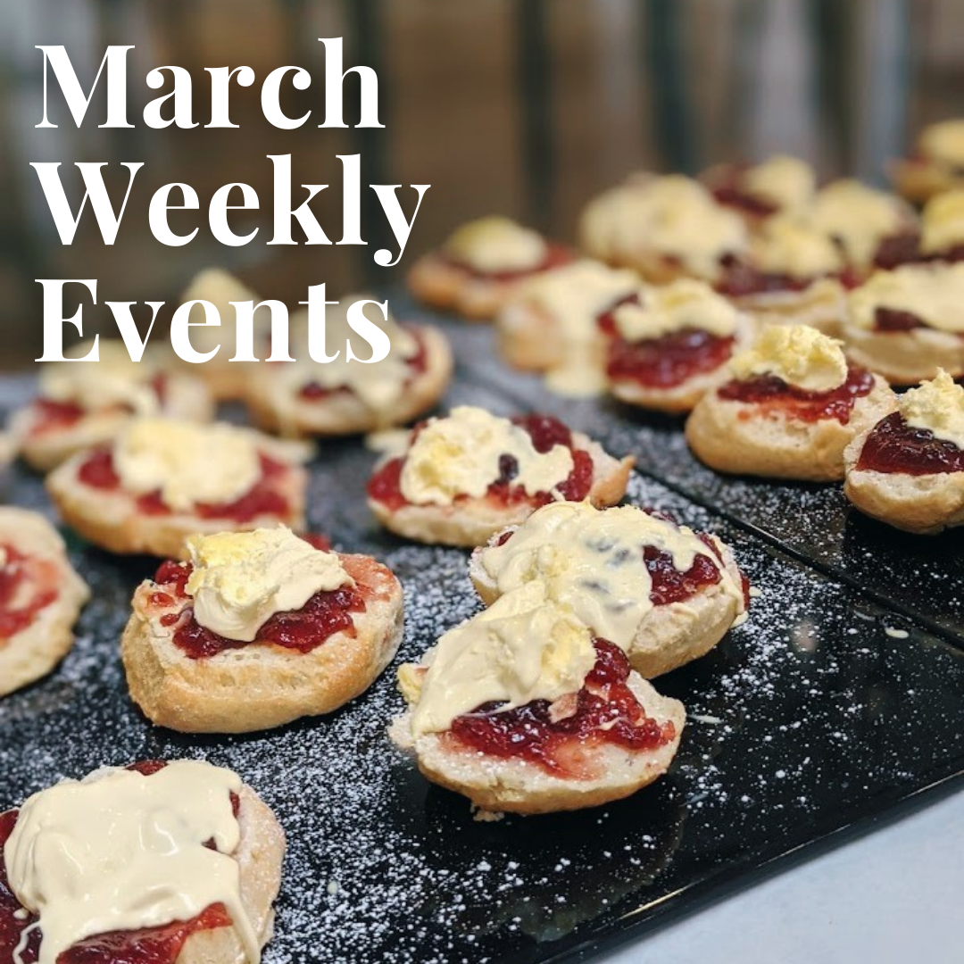 March weekly events