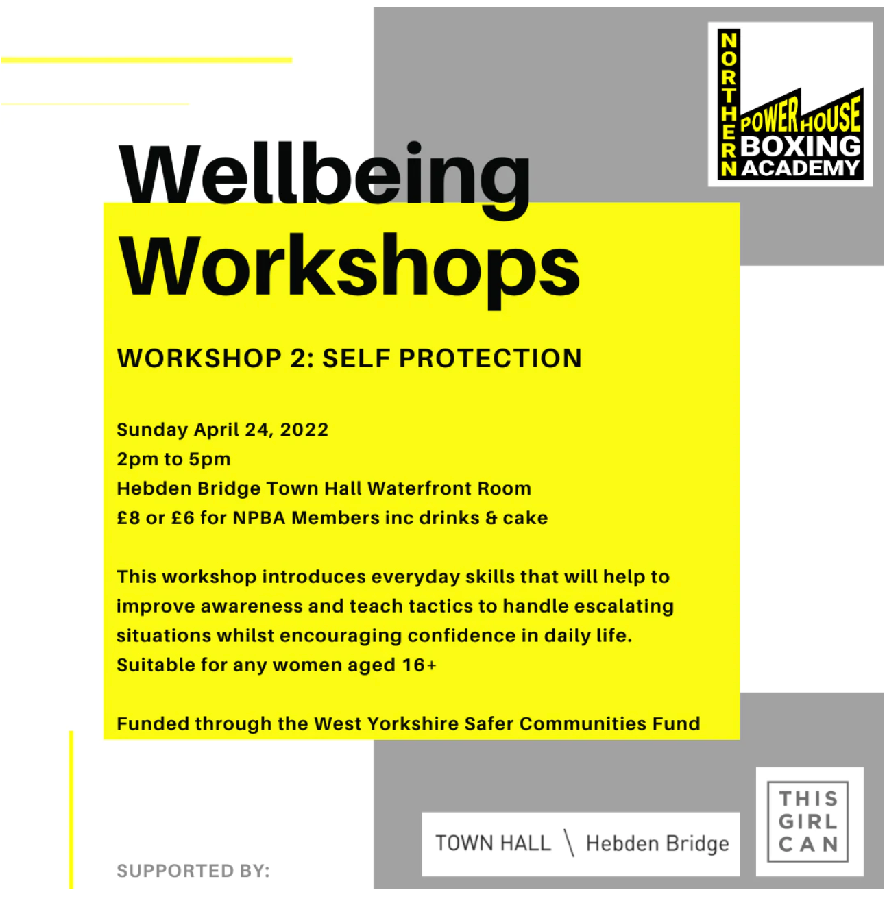 Wellbeing Workshop: Self-Protection and Awareness