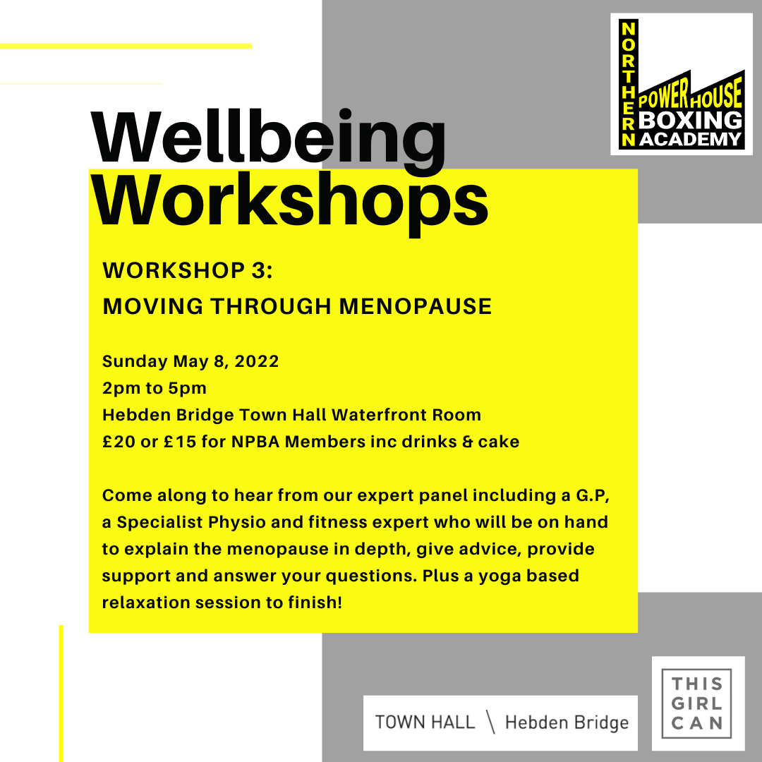 Wellbeing Workshop: Moving through Menopause