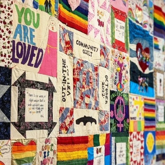 Out in the Valley Community Quilt - the Café