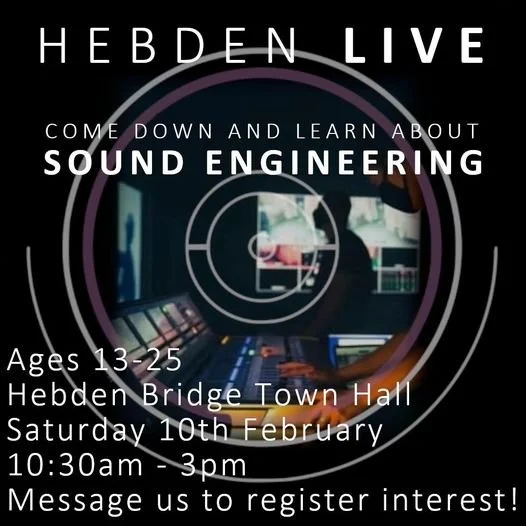 Hebden Live: Sound Engineering Training Day - The Waterfront Hall