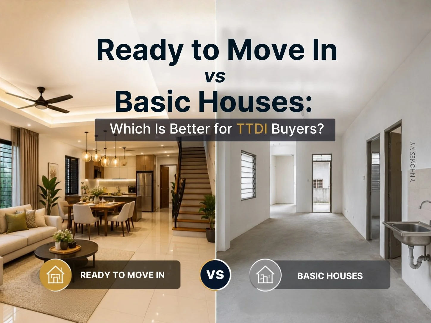 Ready to Move In vs Basic Houses: Which Is Better for TTDI Buyers?