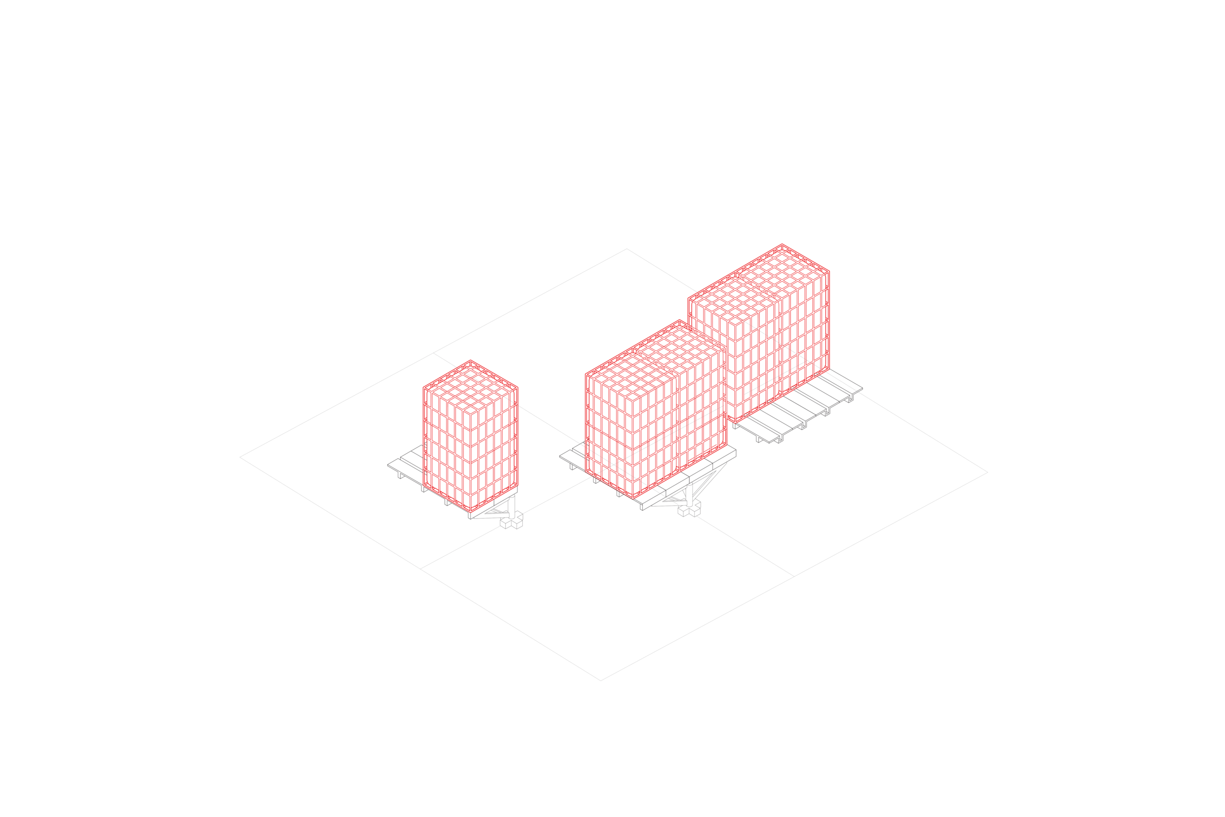 water tanks, 400 gals x5