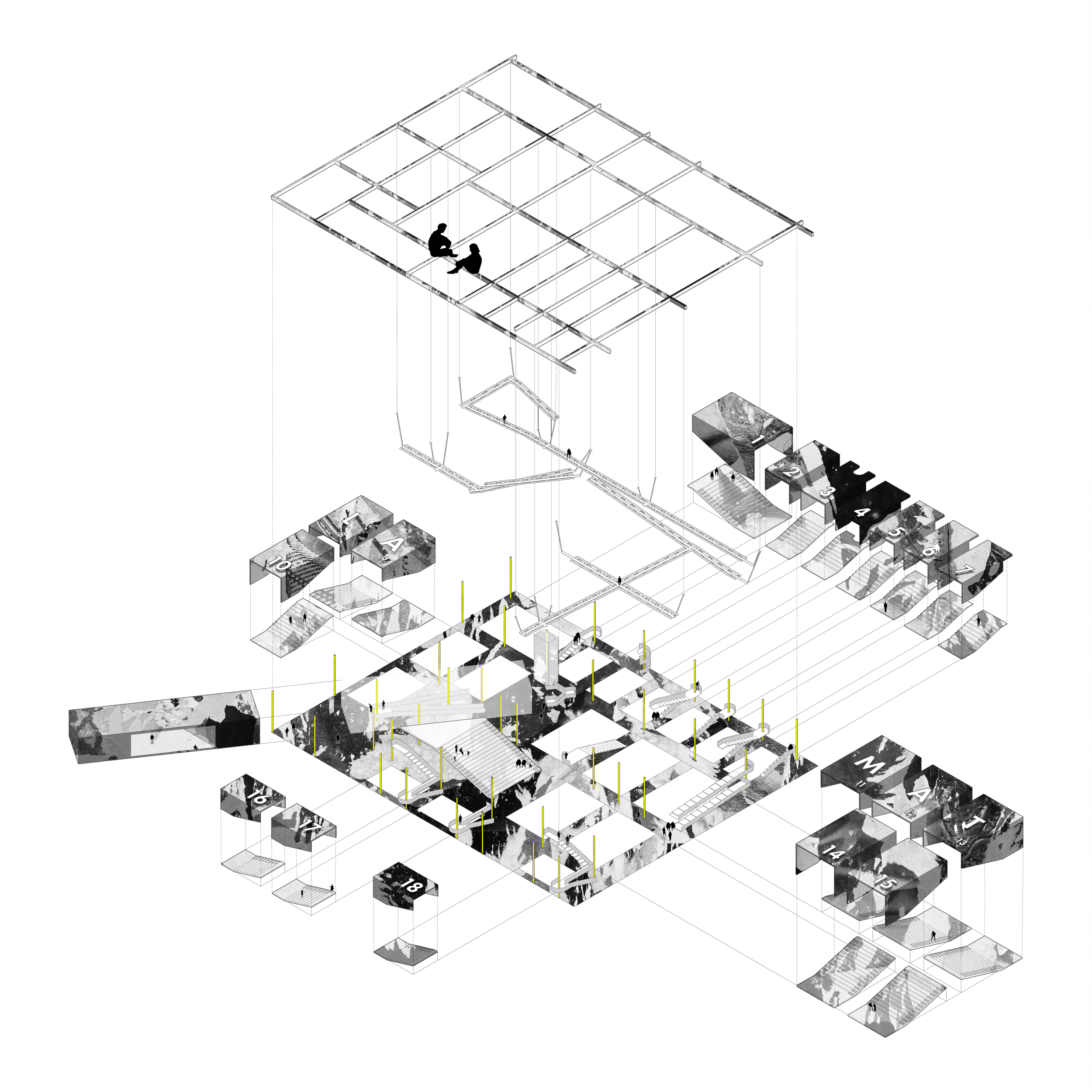 exploded axonometric