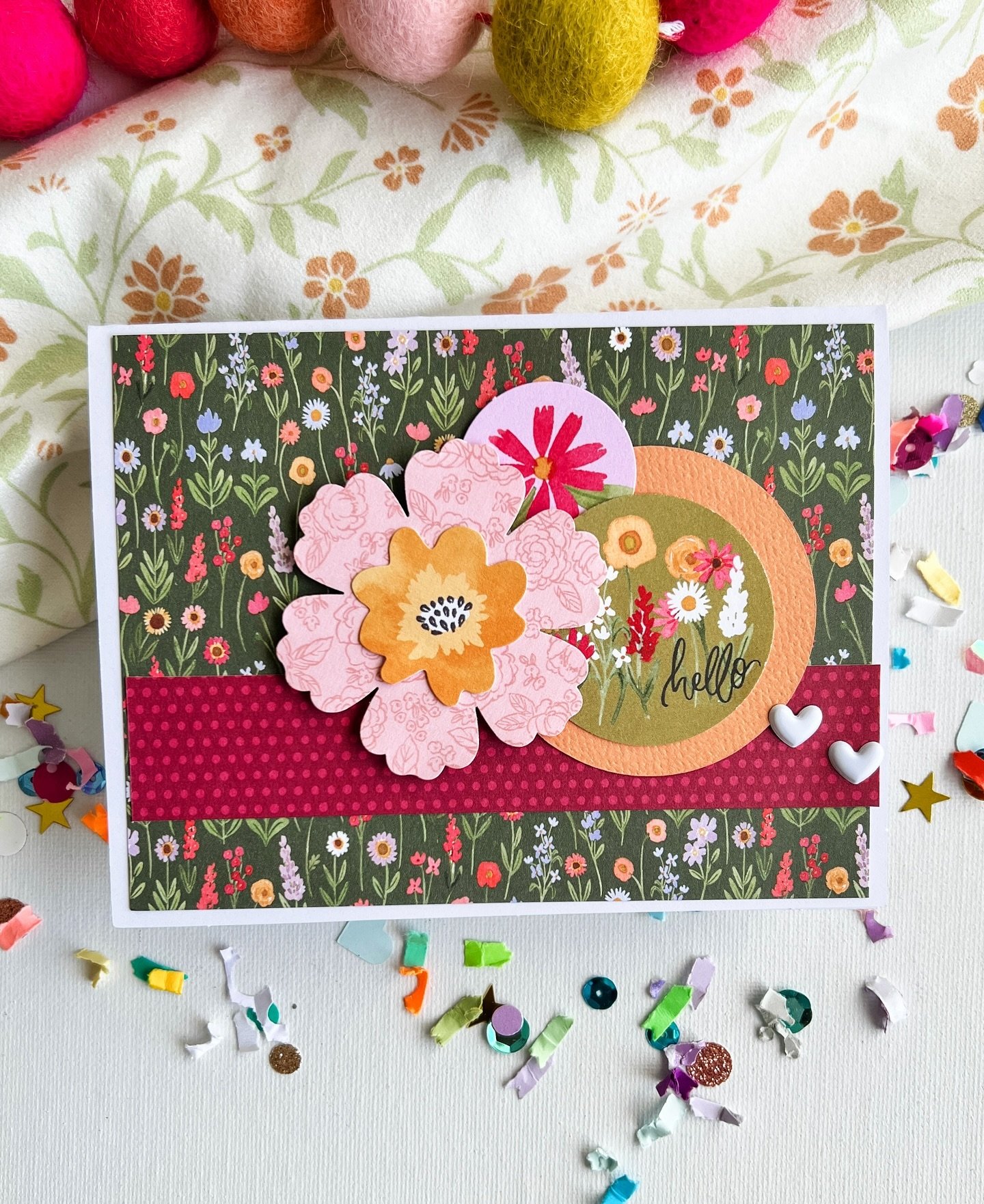 Finding time to craft can be tough, but it&rsquo;s worth it! Recently, I used a flower card kit from Lindsay&rsquo;s Layouts. Crafting is my escape from the daily grind. Make time for what brings you joy! 

For more flower power ideas, visit:

@the.l