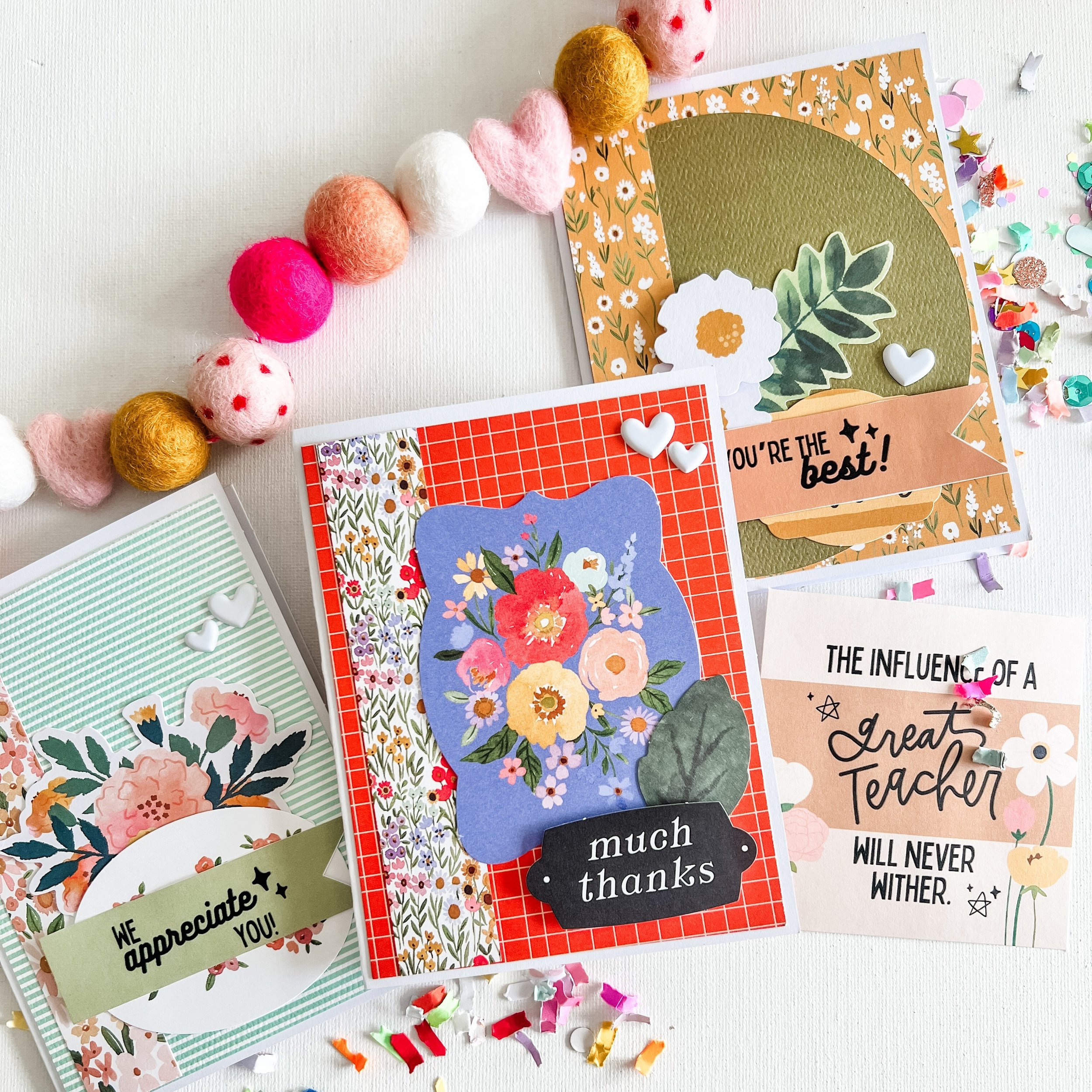 🍎✨ This Teacher Appreciation Week, we&rsquo;re celebrating the amazing educators who go above and beyond every day! 📚

To show our appreciation, we&rsquo;re using the incredible printables from @the.lettervee and the beautiful card kits from @linds