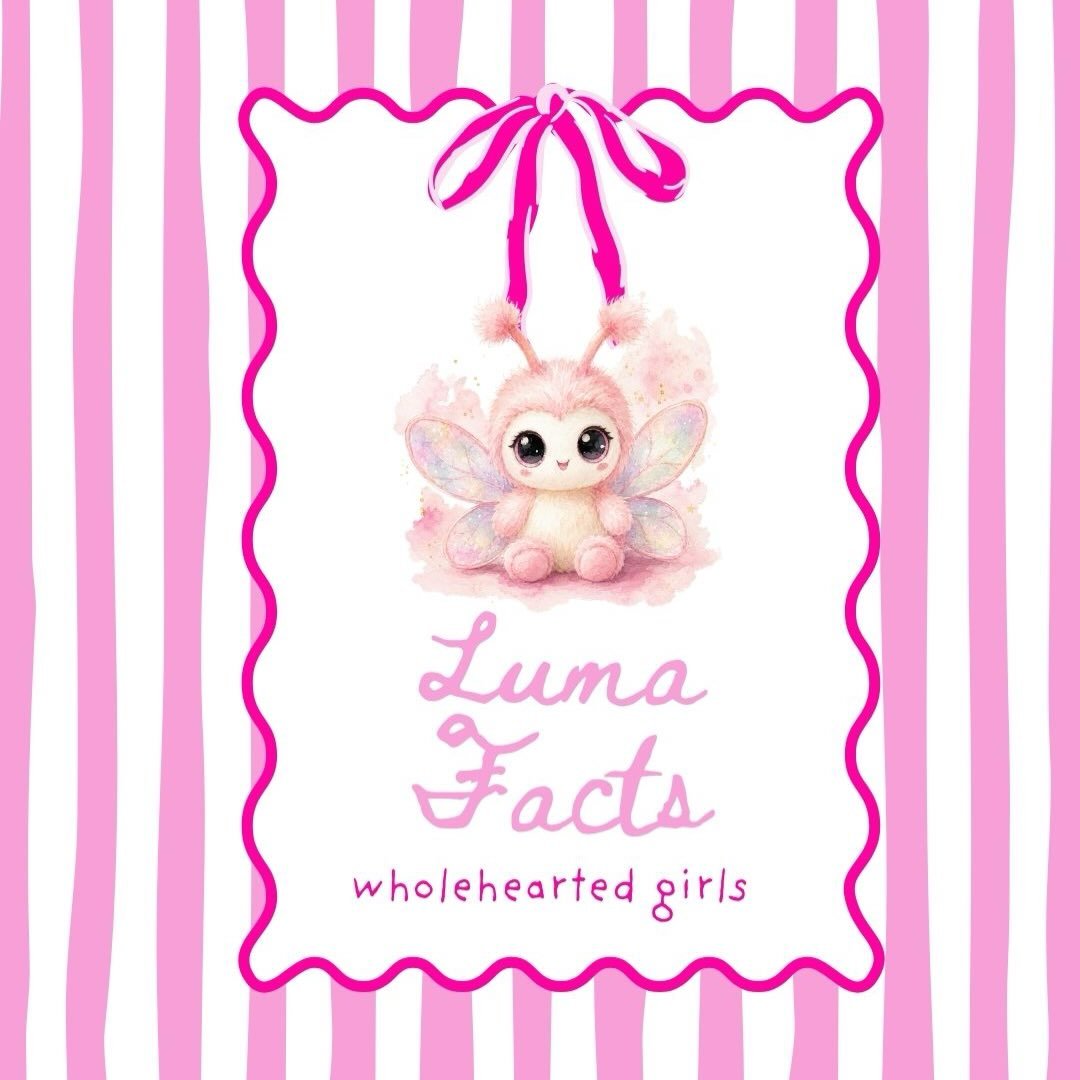 A few fun facts about our newest little friend&hellip; Luma!

You&rsquo;re going to be seeing a lot more of her around WholeHearted Girls, so I thought it was time you got to know her a little better. 

🌸 Favorite color: Blush pink... obviously. 😉
