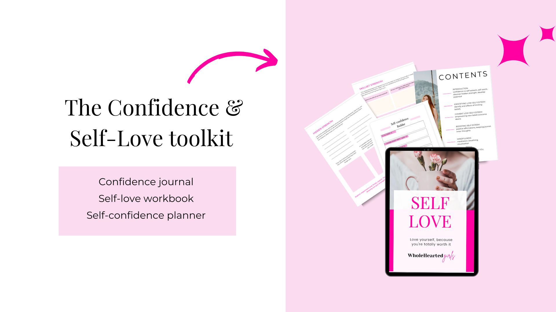 The Confidence & Self-Love digital toolkit