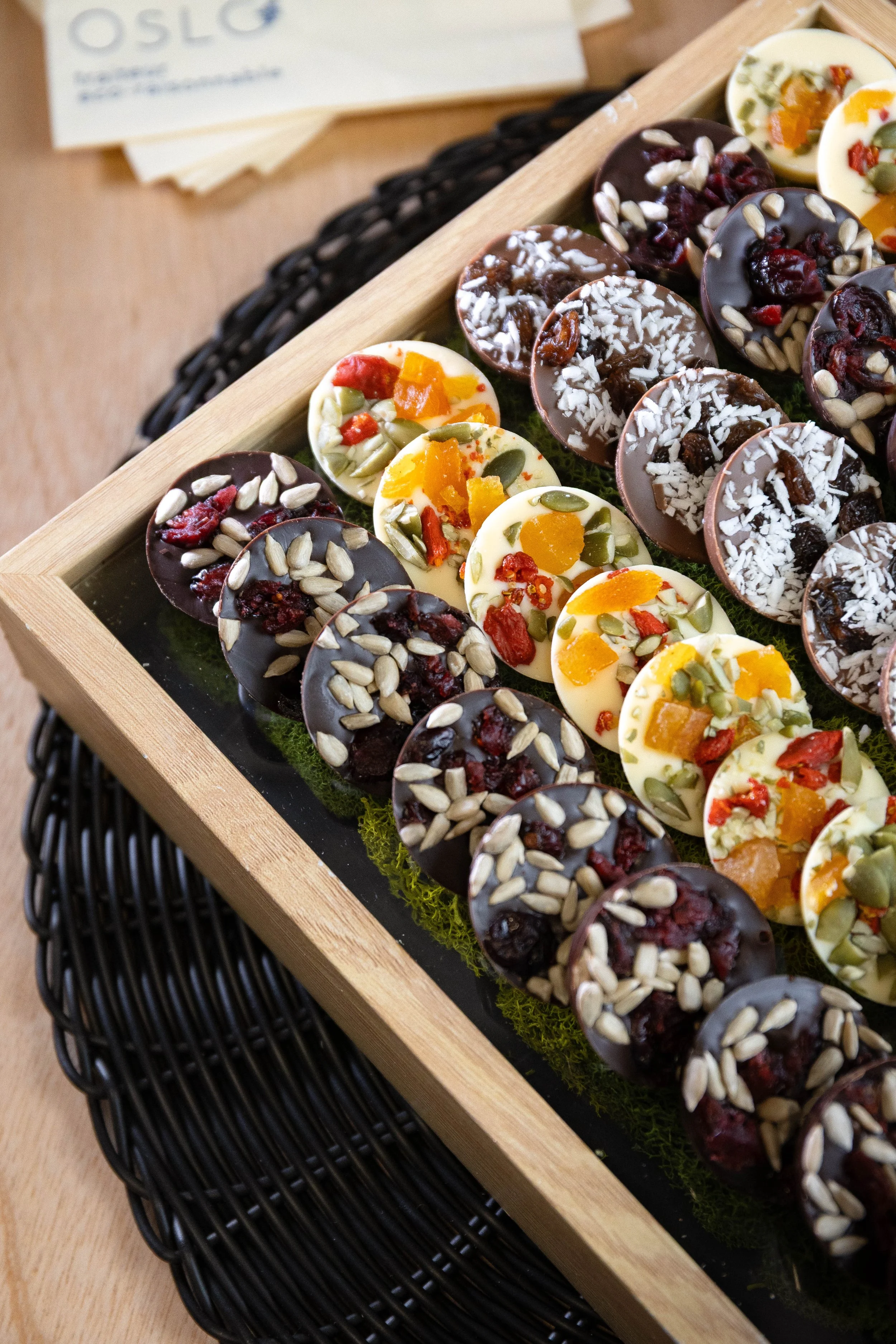 mendiants au chocolat 