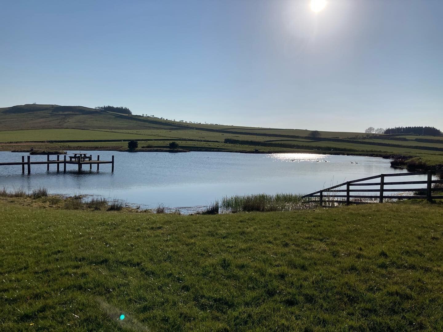Stunning evening at the lake. We are offering a private pop up campsite for family / friendly groups this summer, fancy waking up to this view? Drop us a message to enquire...