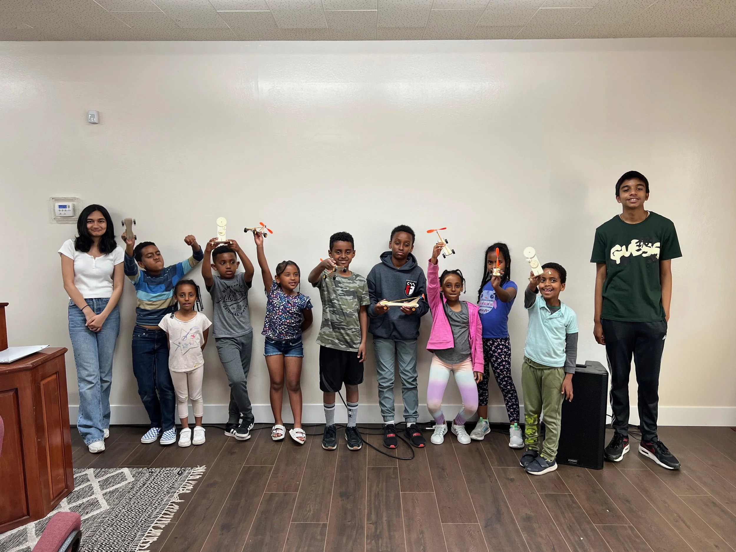 In-person Learning Landmark classes at Ethiopian Christian Fellowship church in Santa Clara