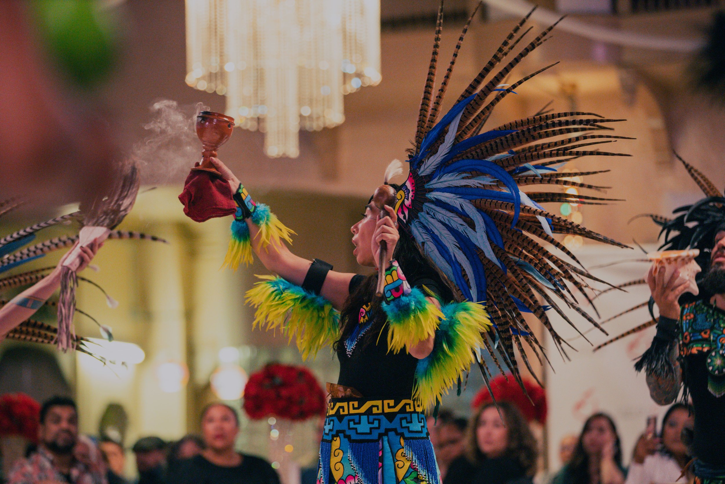    Danza Azteca    performs in celebration of heritage and tradition.   