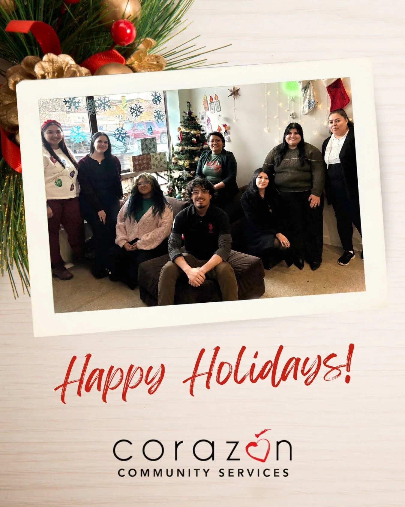 Happy Holidays from your friendly Corazon staff!
Just a reminder our office will be closed from December 22, 2025 and reopen January 5th, 2026!
