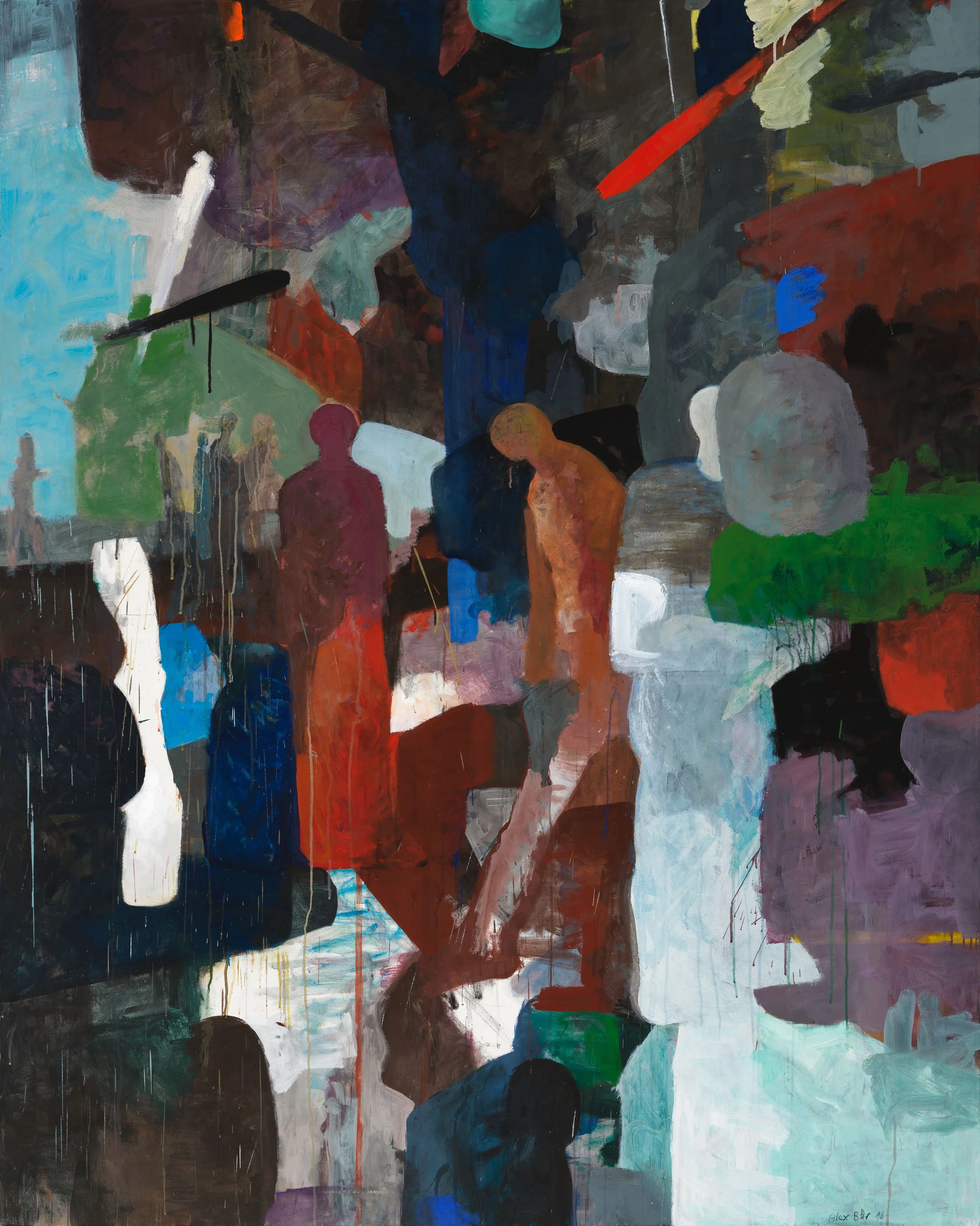 Spaziergang durch die Welt, 2016, Mischtechnik, 200x160 (nach Anfrage).jpg