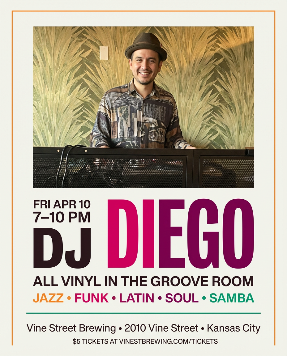 DJ Diego in the Groove Room
