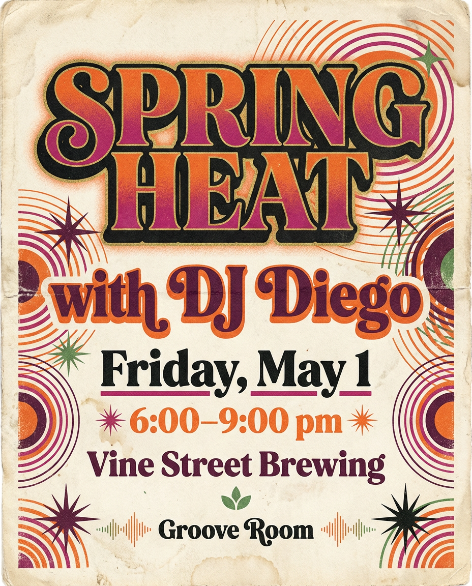 Spring Heat with DJ Diego