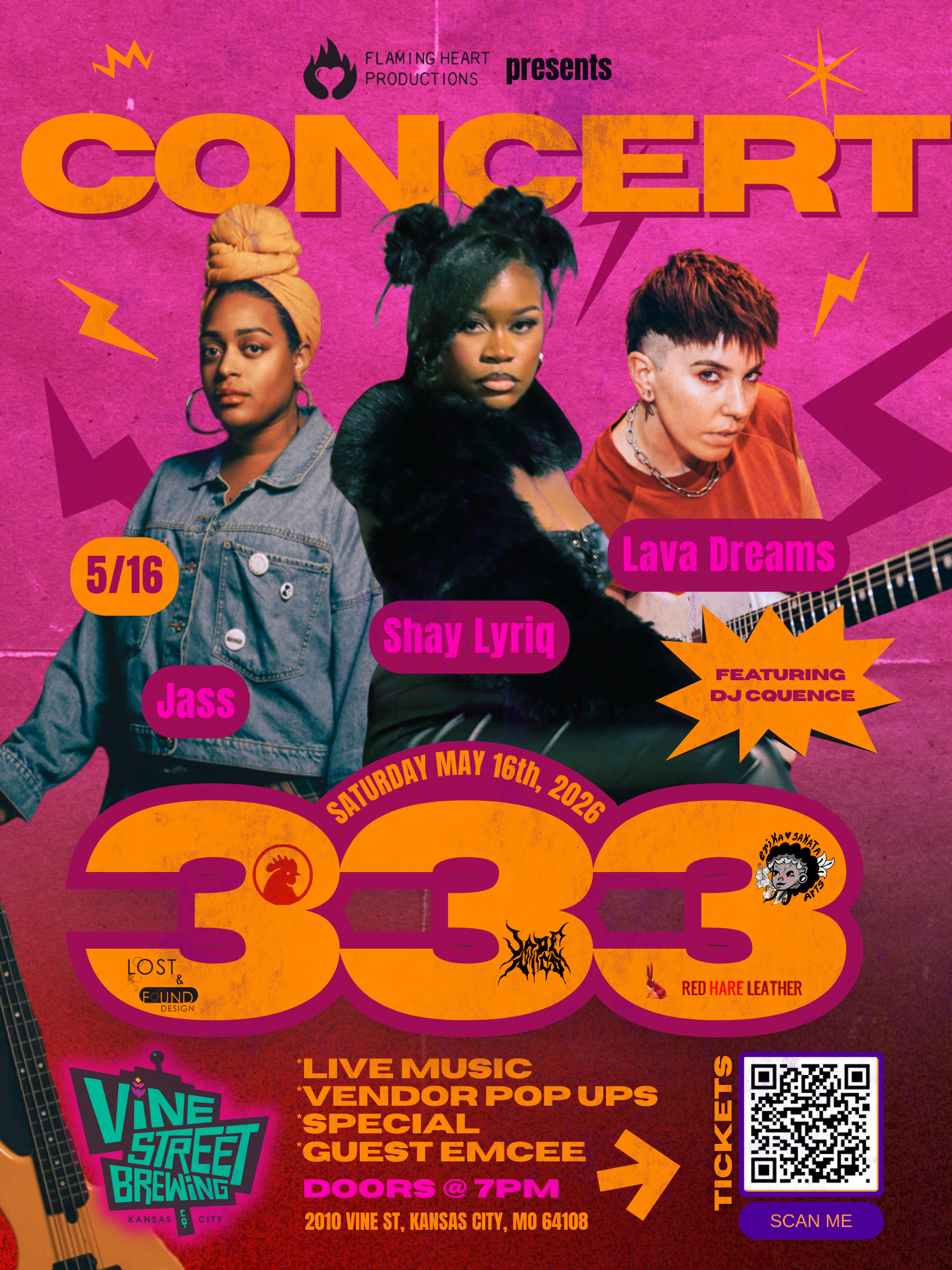 Shay Lyriq, Lava Dreams, &amp; contraBAND at Vine Street