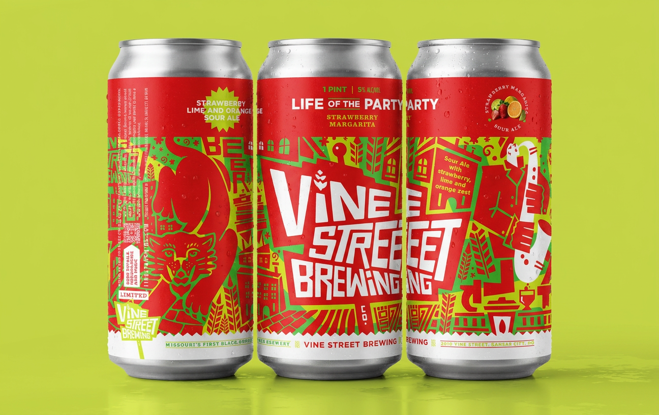 Beer Release: Life of the Party (5%) strawberry Margarita fruited sour