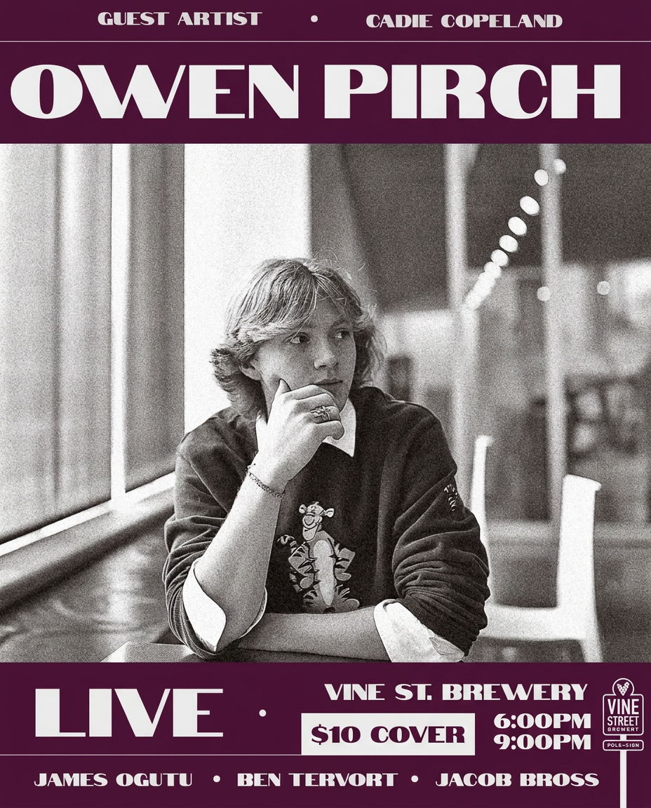 Owen Pirch Live in the Groove Room