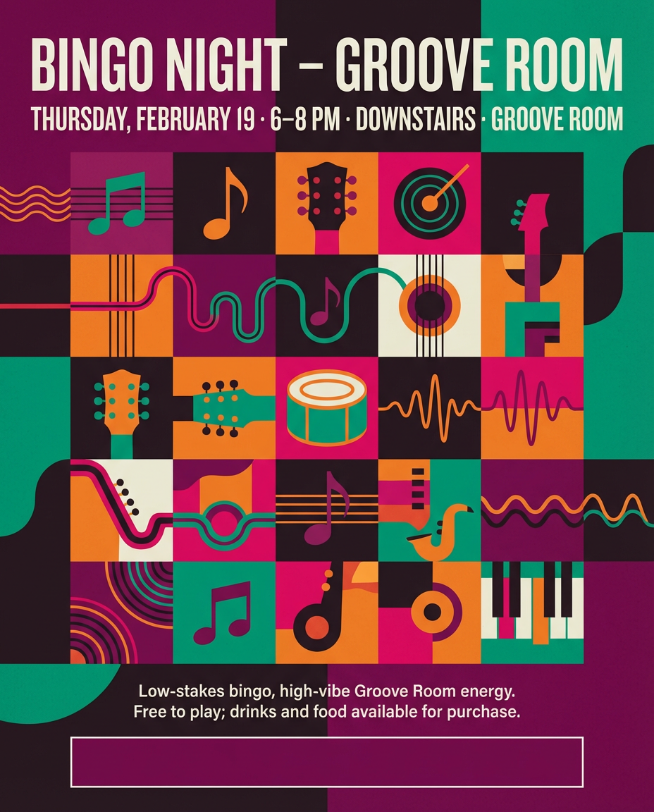 Bingo Night – Groove Room